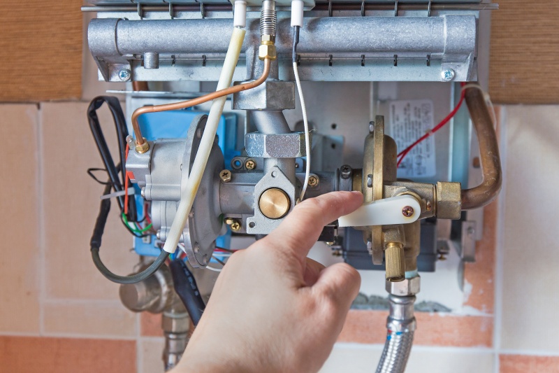 Plumbing and heating work in a Acton property